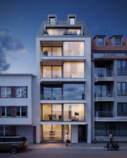 VENTE Appartement 3 CH Knokke-Heist - NOUVELLE CONSTRUCTION 
