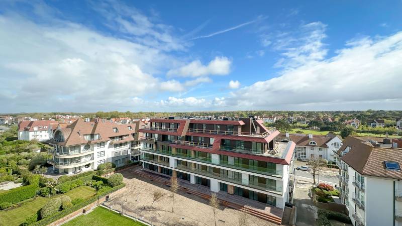 VENTE Appartement 1 CH Knokke-Zoute - Digue / St-Georges / terrasse plein Sud!