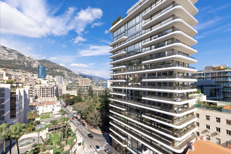 VENTE APPARTEMENT 2 CH Monaco - Carré D'Or / Deux terrasses avec vue dégagée
