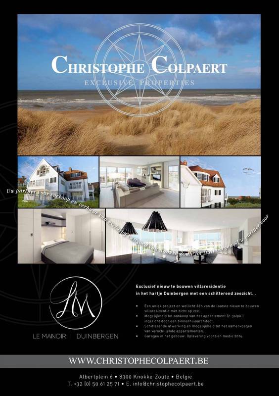 Inlassing KNOKKE ACTUEEL - MAGAZINE - Christophe Colpaert Exclusive Properties