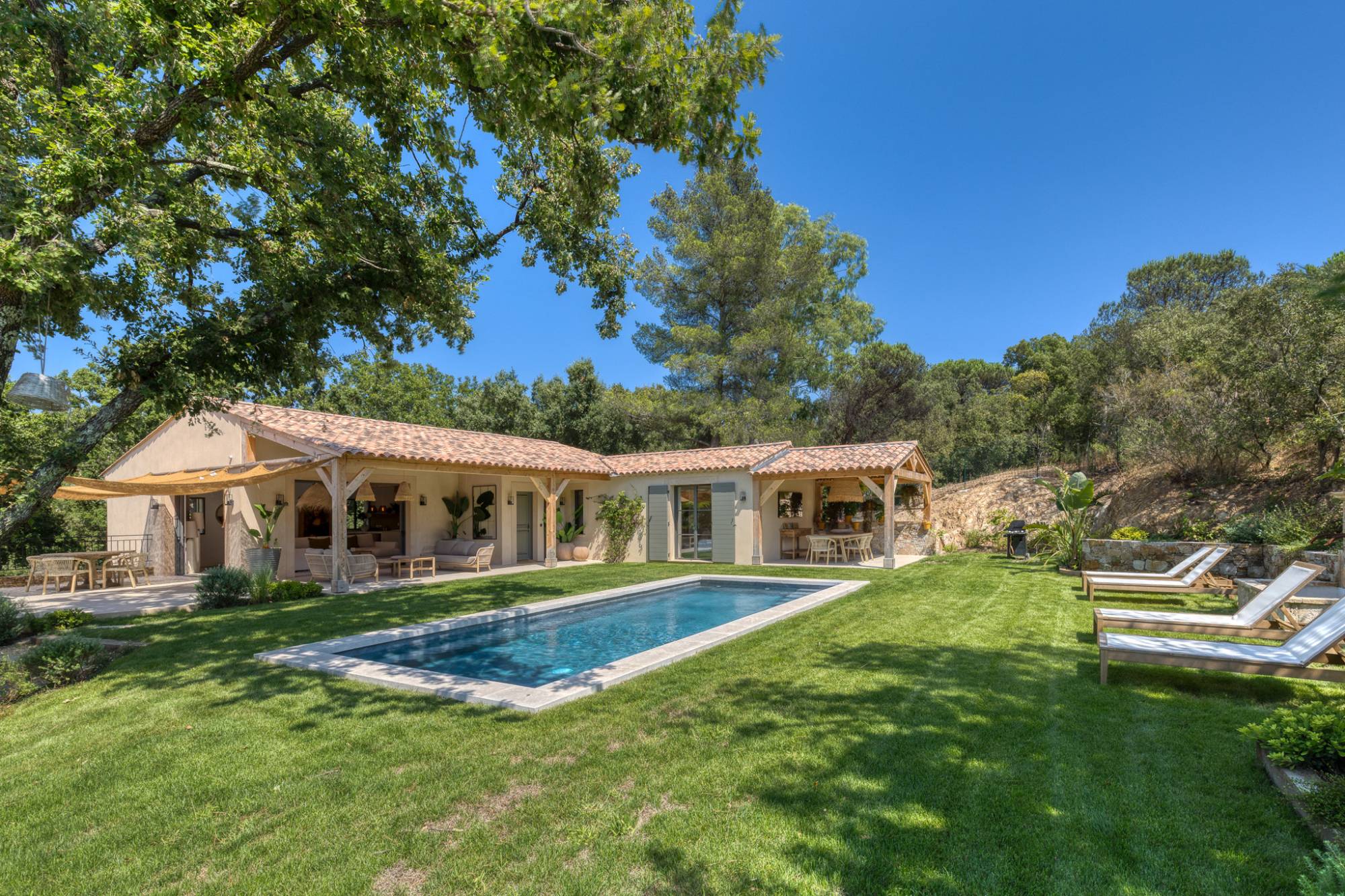 VENTE VILLA 5 CH LA CROIX-VALMER - Au coeur du Golfe de Saint-Tropez