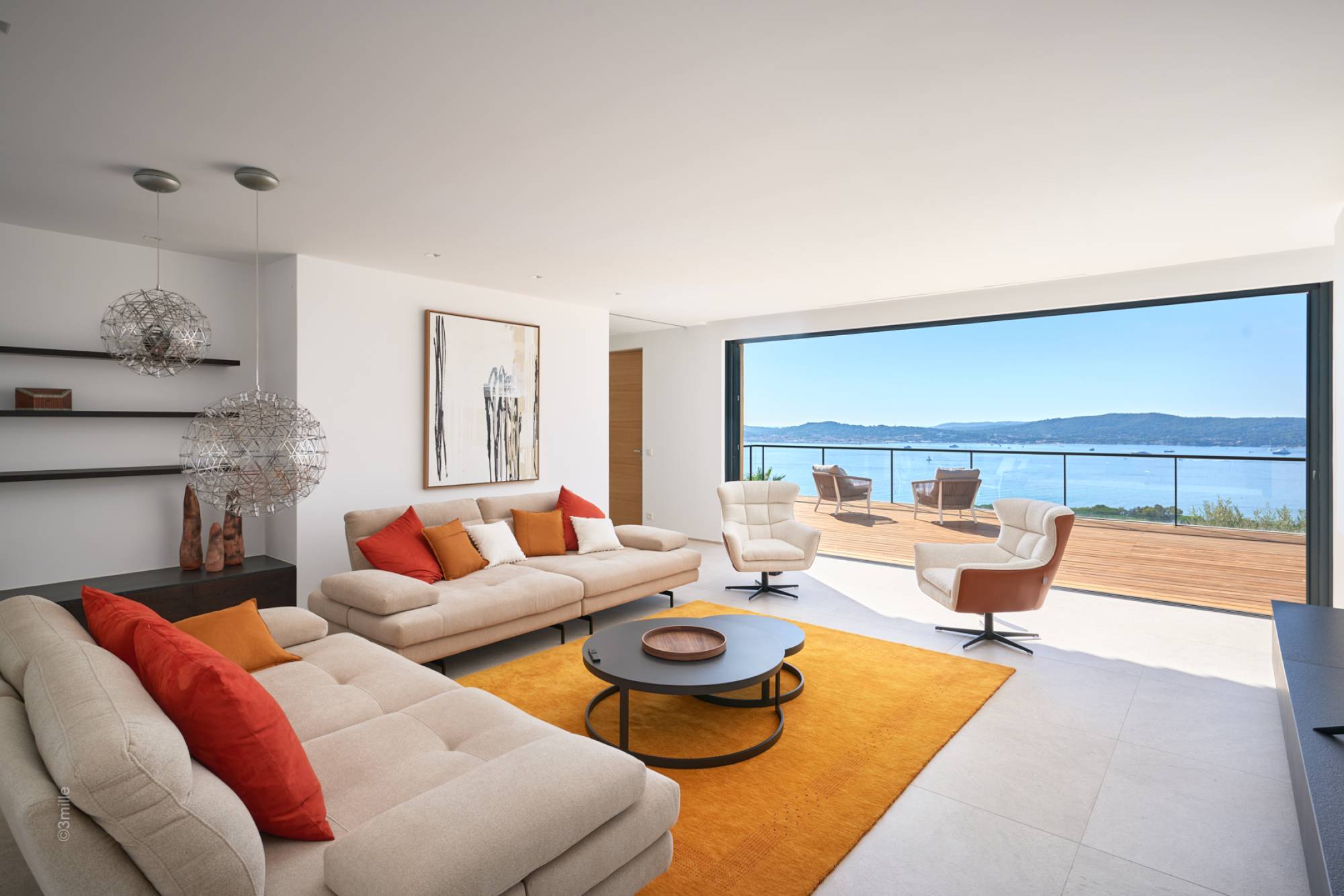 VENTE VILLA 5 CH - GRIMAUD / Vue mer panoramique