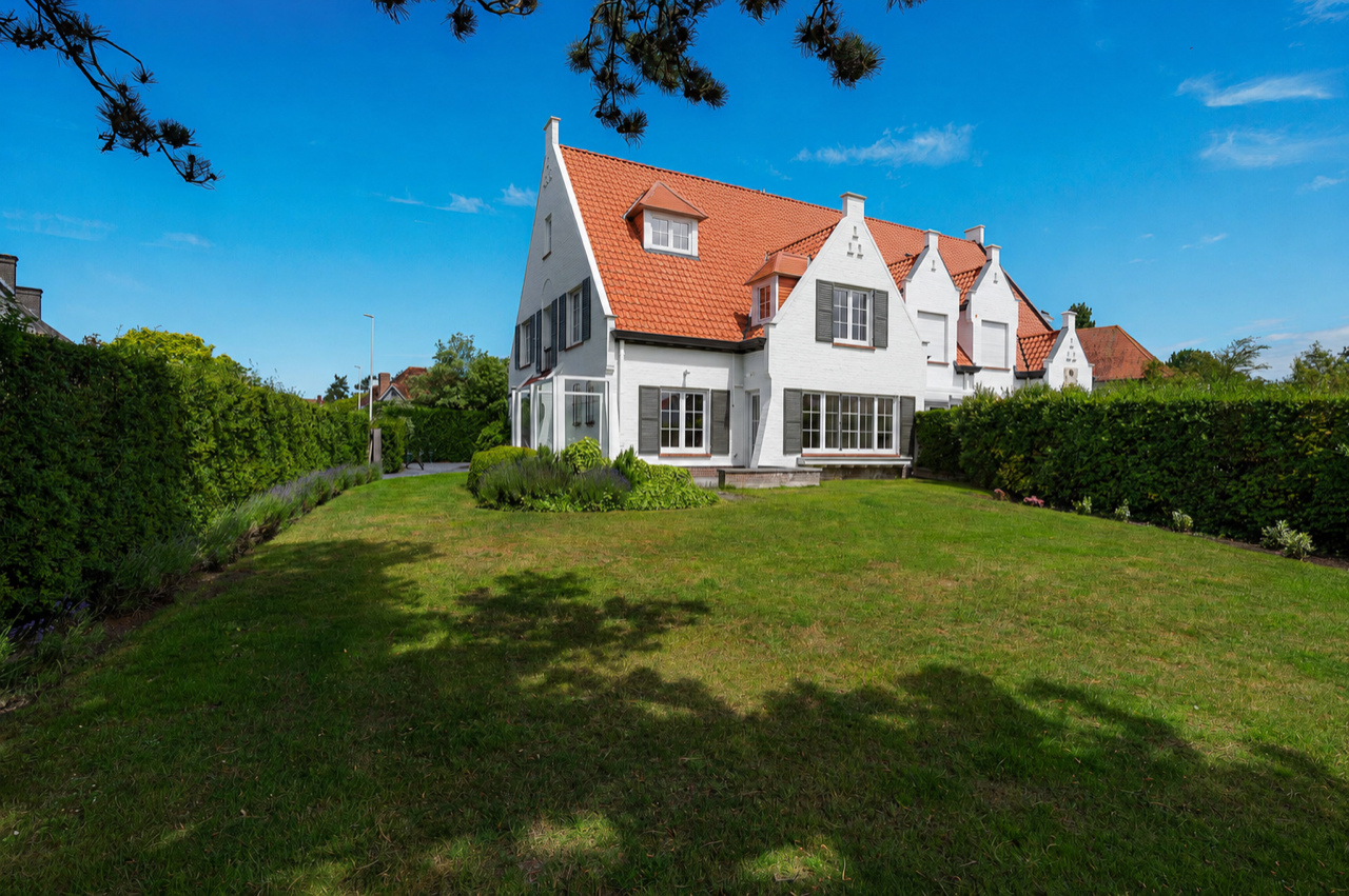 LOCATION Villa 5 CH Knokke-Zoute - Villa jumelée / près du ROYAL ZOUTE TENNIS CLUB