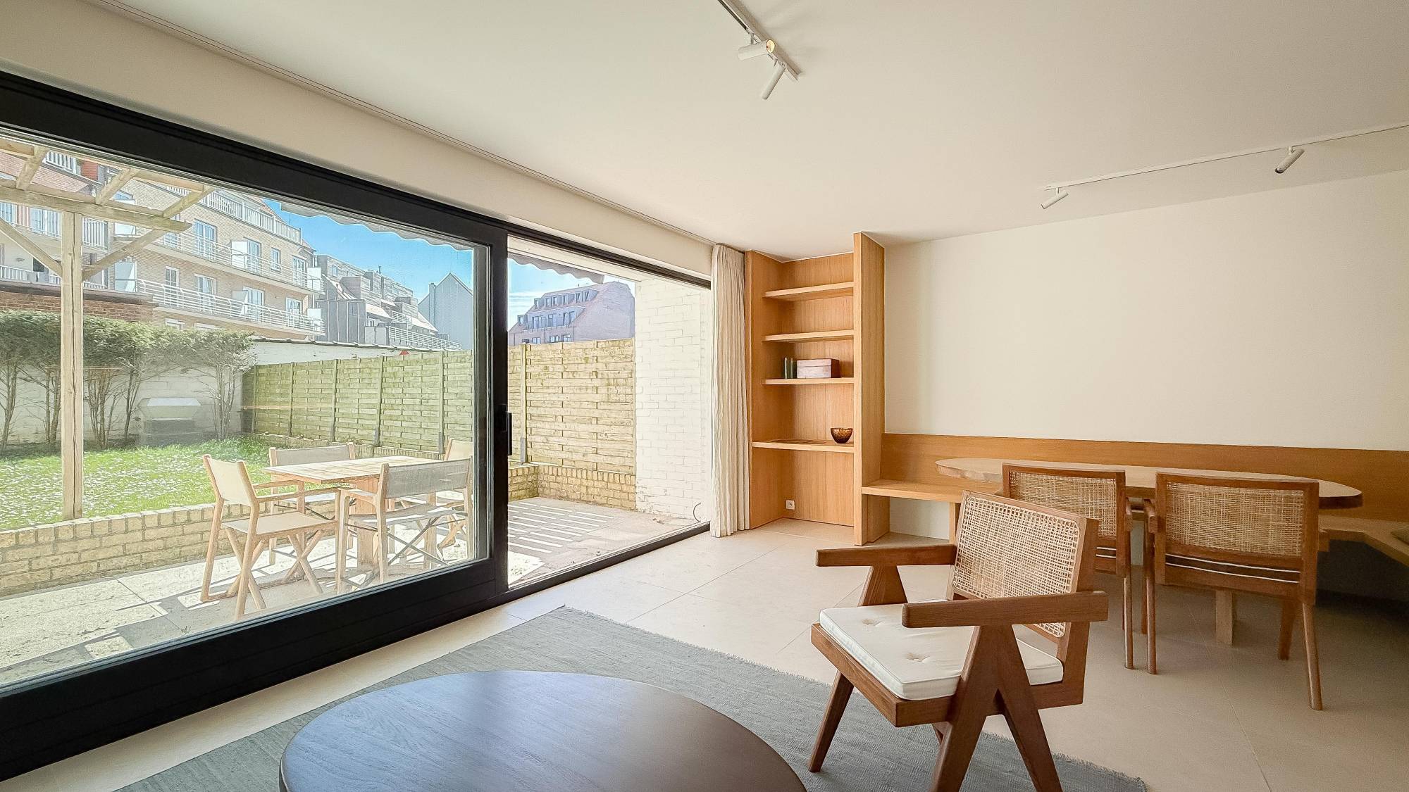 LOCATION Appartement 1 CH Knokke-Heist - REZ-DE-JARDIN / Meublé