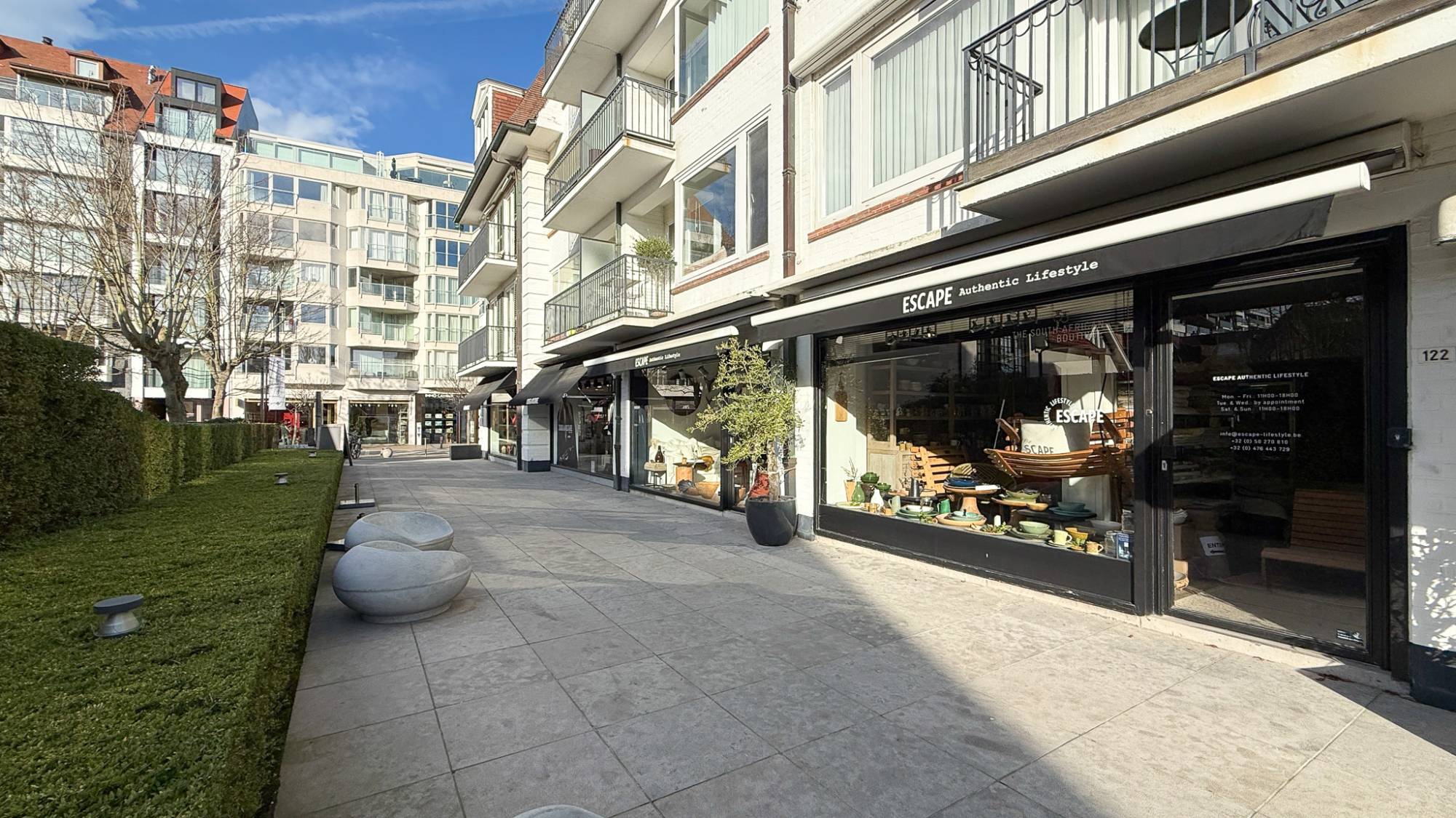 LOCATION Local commercial Knokke-Zoute - Kustlaan / St-James