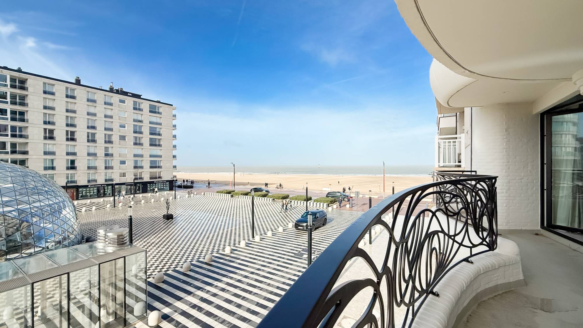 LOCATION Appartement 3 CH Knokke-Zoute - la Place Albert / Vue mer / meublé