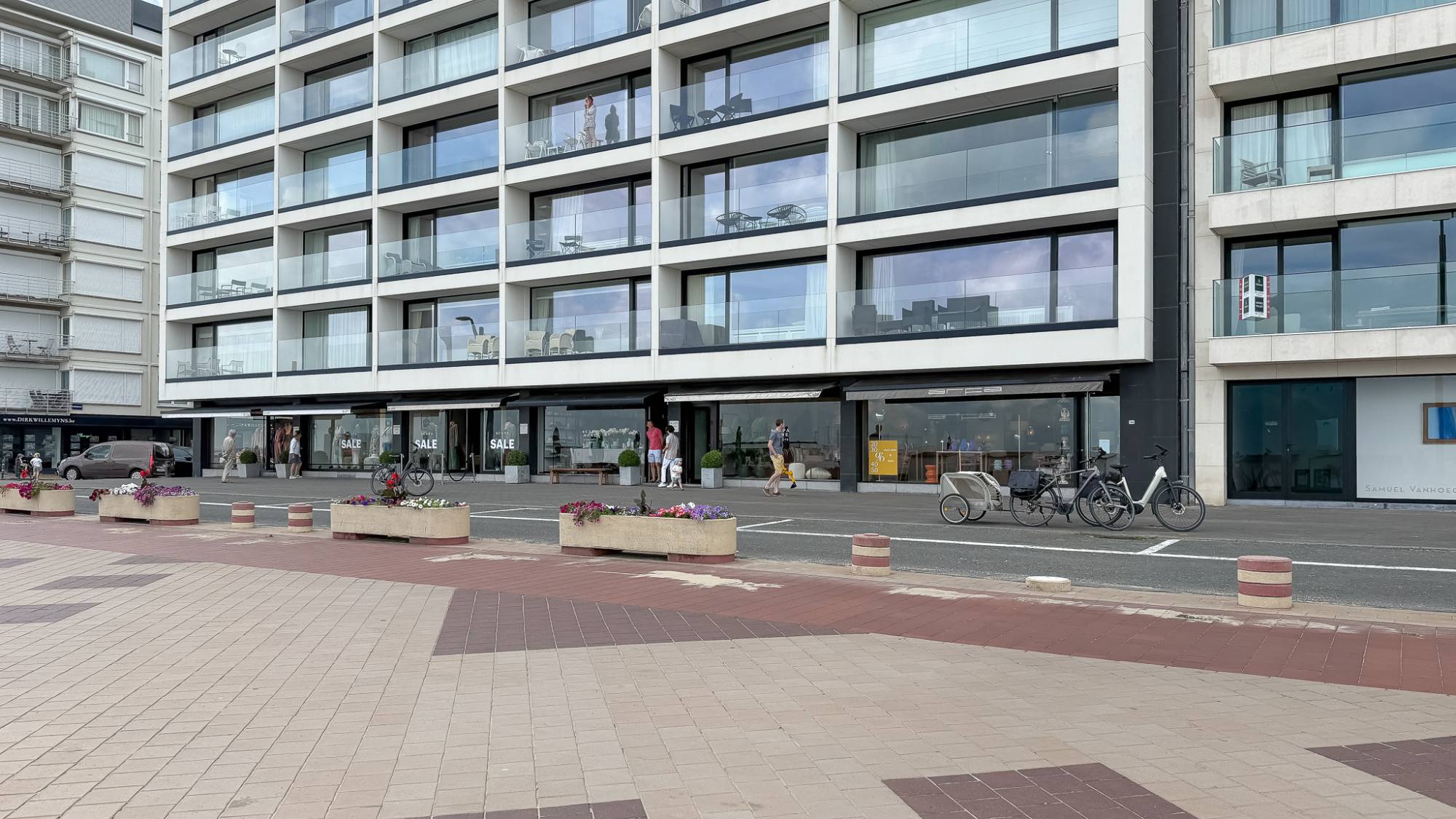 LOCATION Local commercial Knokke-Zoute - Digue de mer / façade remarquable