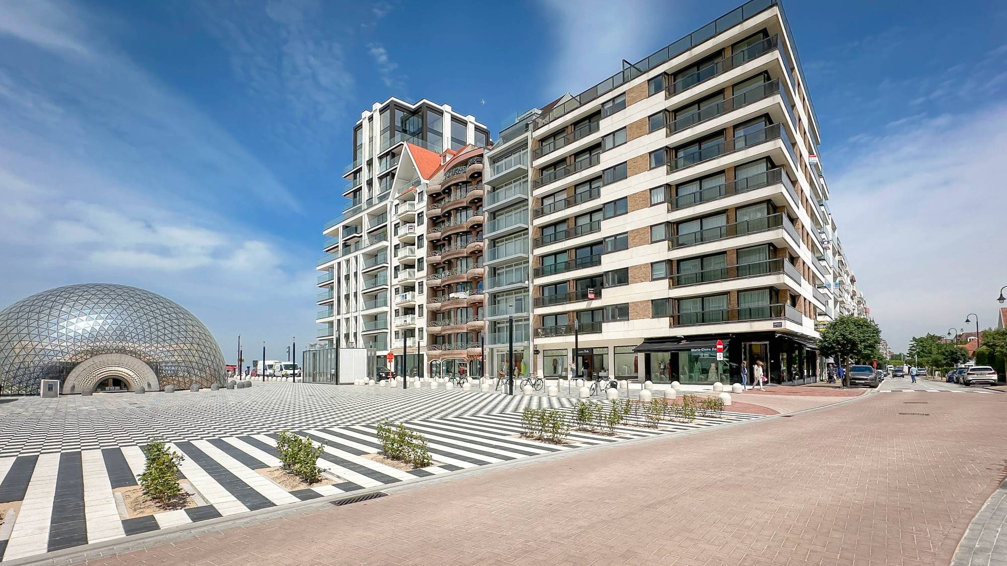 VENTE Appartement 2 CH Knokke-Zoute - Place Albert / superbe vue mer