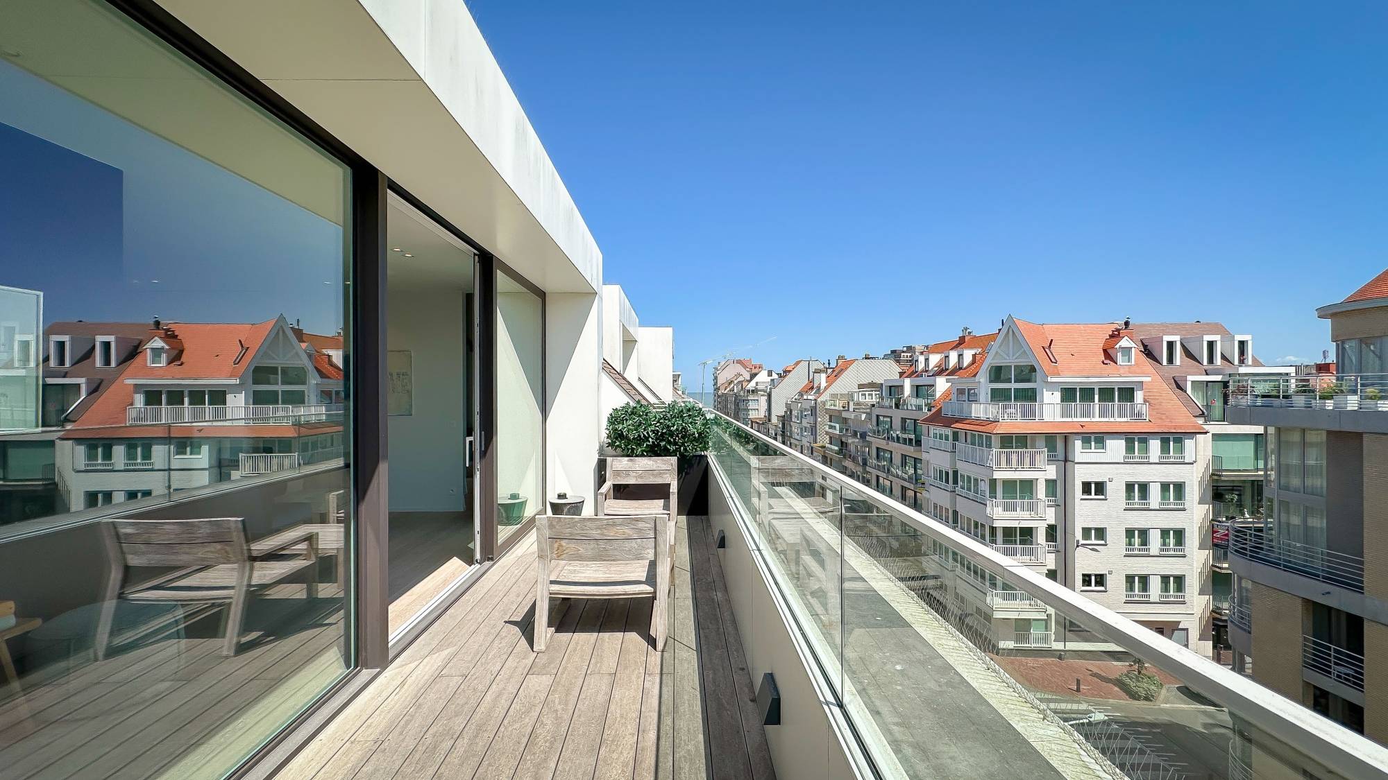 VENTE Appartement 3 CH Knokke-Heist - Duplex / 2 terrasses ensoleillées / façade 11m!