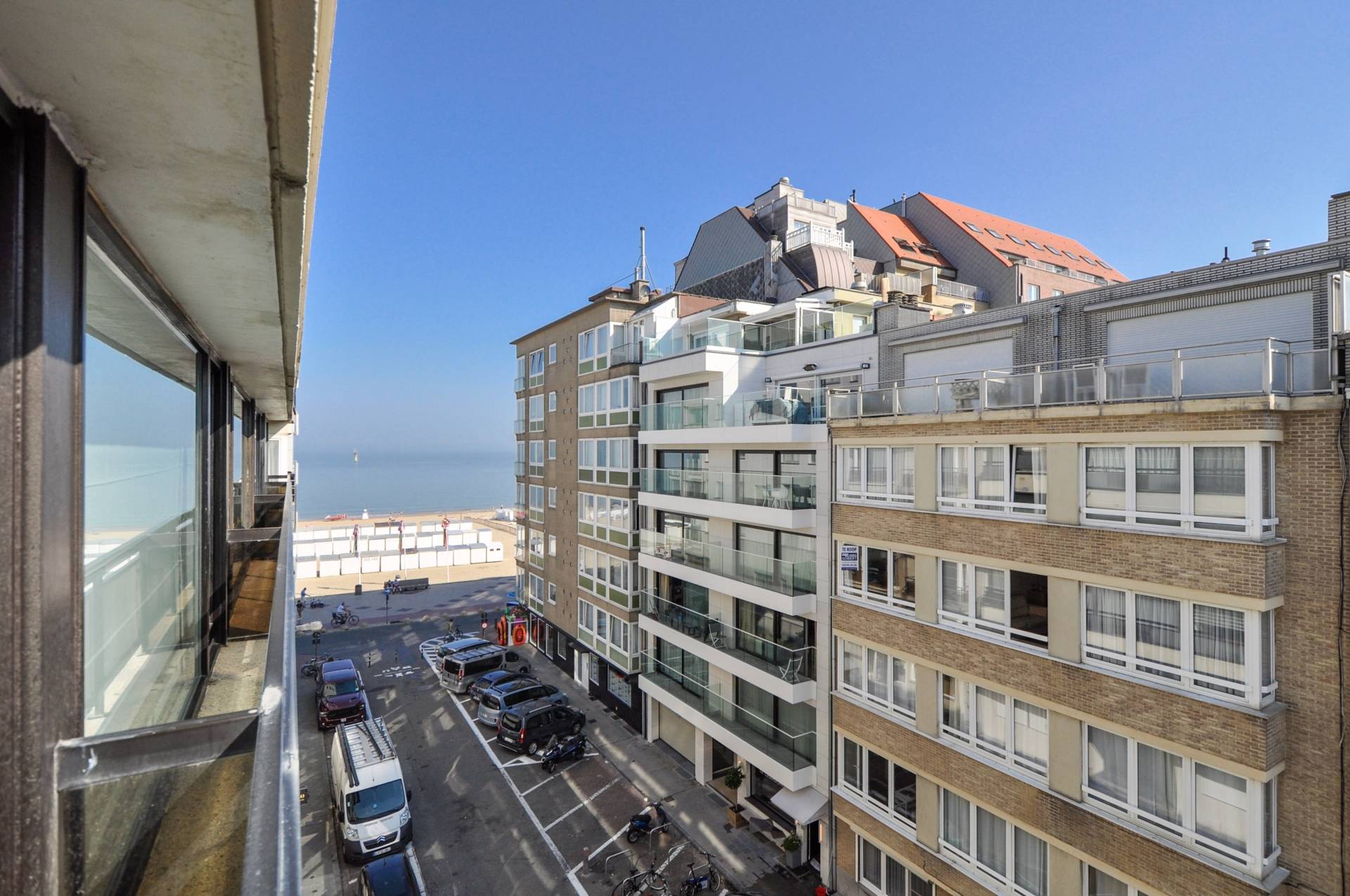 VENTE Appartement 0/1 CH Knokke-Zoute -vue mer latérale / près de la Place du Triangle