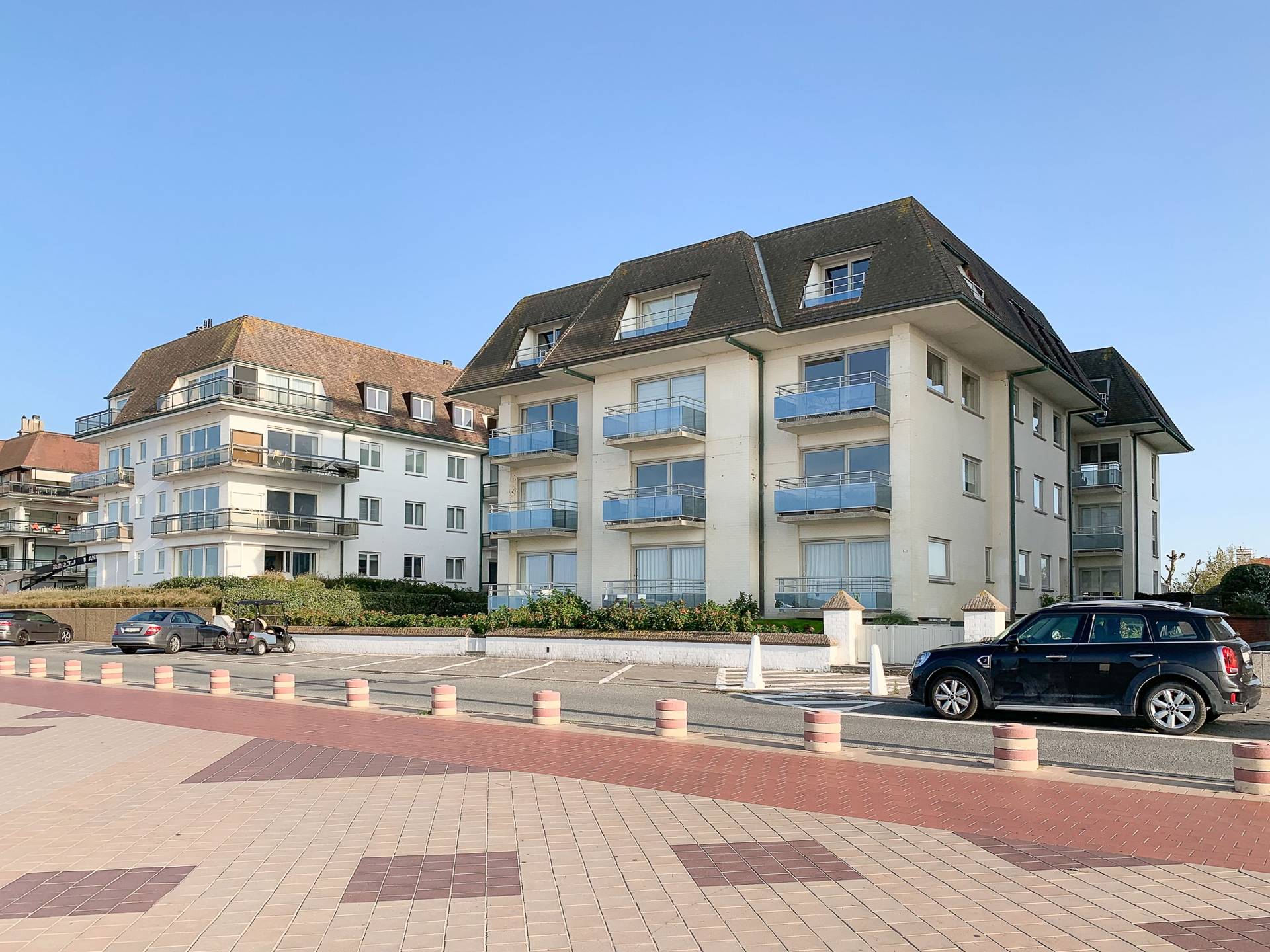 VENTE Appartement 2 CH Knokke-Zoute -  Résidence villa sur la Digue de mer / près de la digue piétonne 