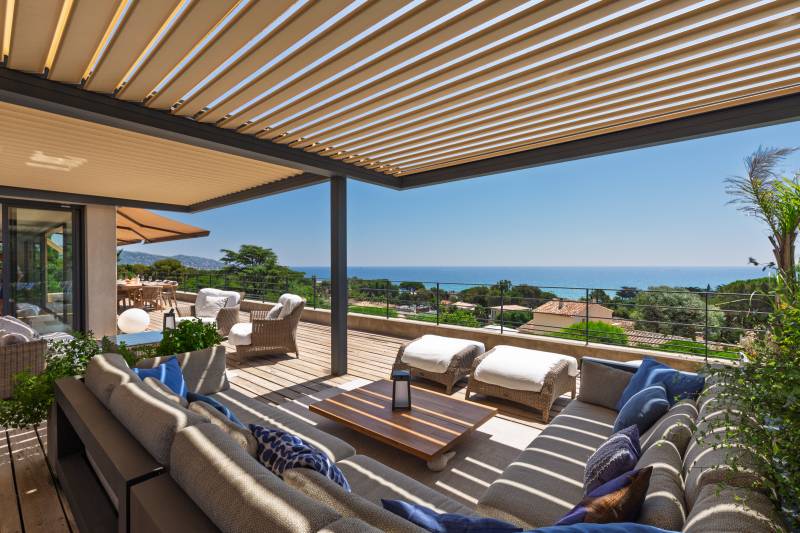 VENTE VILLA 7 CH SAINTE-MAXIME - Vue mer panoramique / près des plages