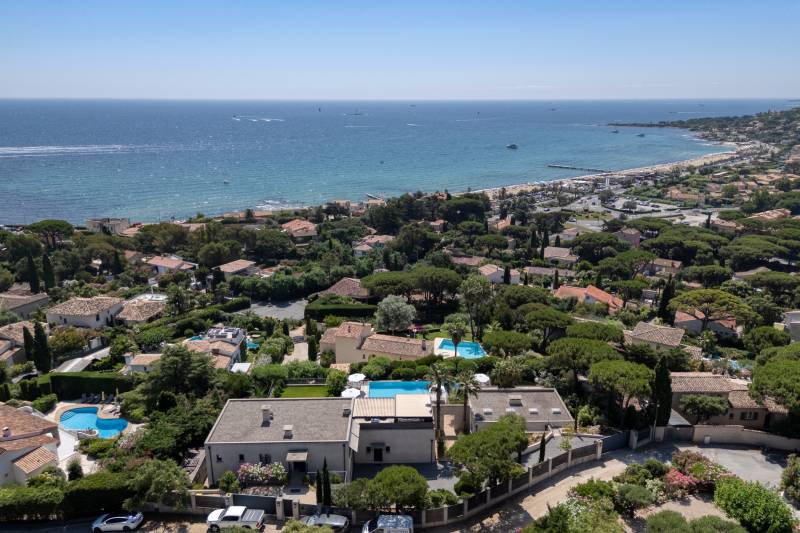 VENTE VILLA 7 CH SAINTE-MAXIME - Vue mer panoramique / près des plages