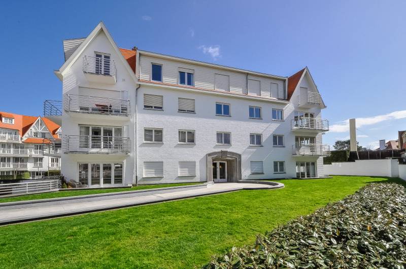 VENTE Appartement 2 CH Knokke-Zoute - Appartement d'angle / Villa résidentielle 