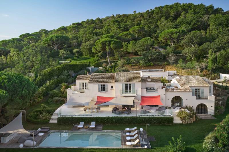 VENTE VILLA 7 CH RAMATUELLE - Propriété de collection / Vue mer