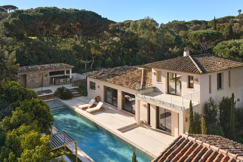 VENTE VILLA 6 CH RAMATUELLE - Villa neuve / près du Club 55