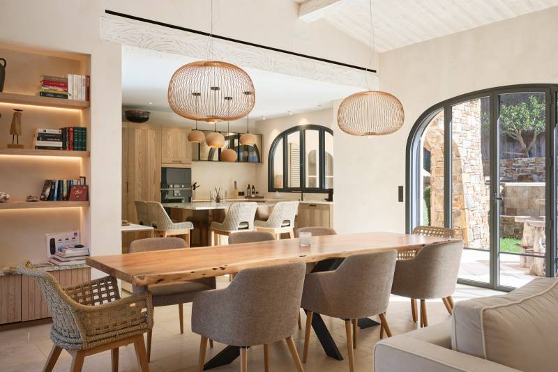 VENTE VILLA 5 CH SAINT-TROPEZ - Villa neuve / Domaine sécurisé du Parc des Salins