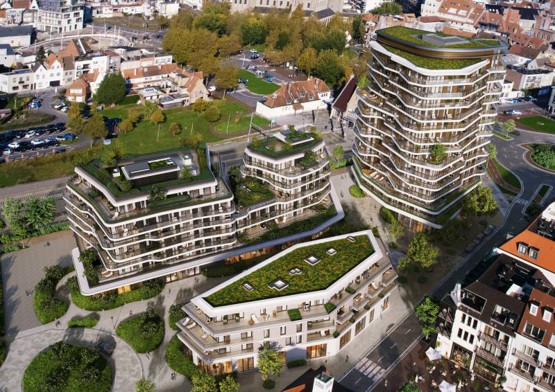 VENTE Appartement 2 CH Knokke-Heist - Duinenwater / Lake Garden