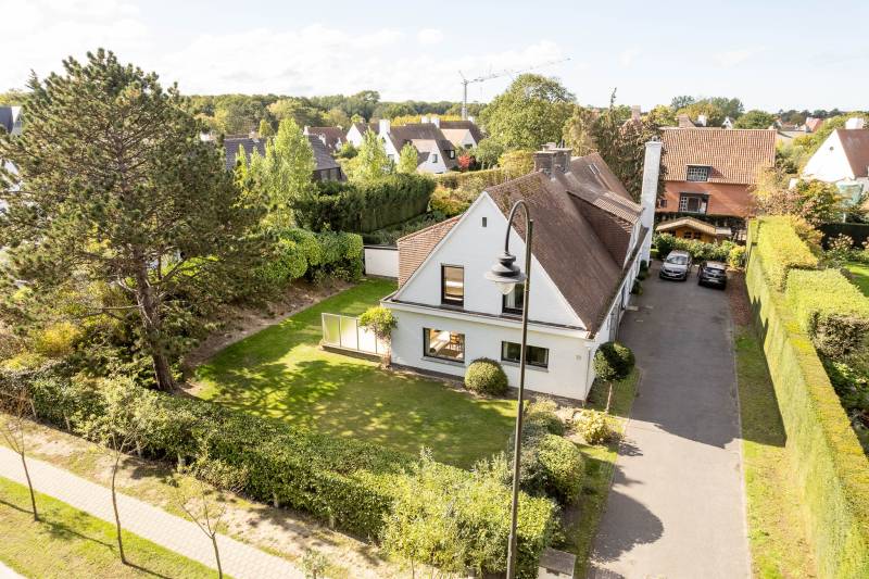 VENTE VILLA 4 CH Knokke-Zoute - Villa jumelée / Bronlaan près de la Place Oosthoek