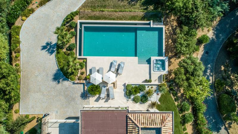 VENTE VILLA 5 CH - GRIMAUD / VUE PANORAMIQUE SUR LA MER