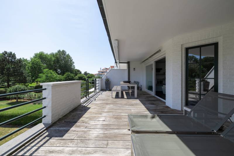 VENTE Appartement 3CH Knokke-Zoute - Tennis Gardens / Terrasse ensoleillée
