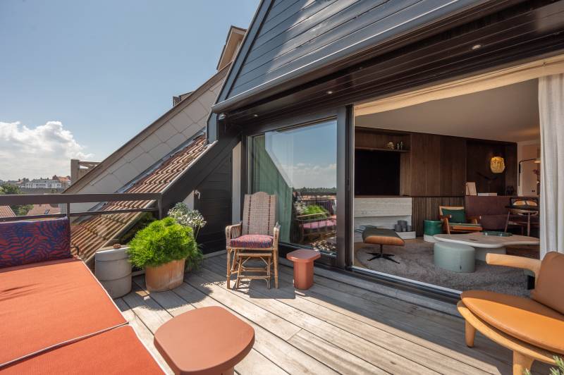 VENTE APPARTEMENT 2 CH Knokke-Heist - DUPLEX avec terrasse ensoleillée