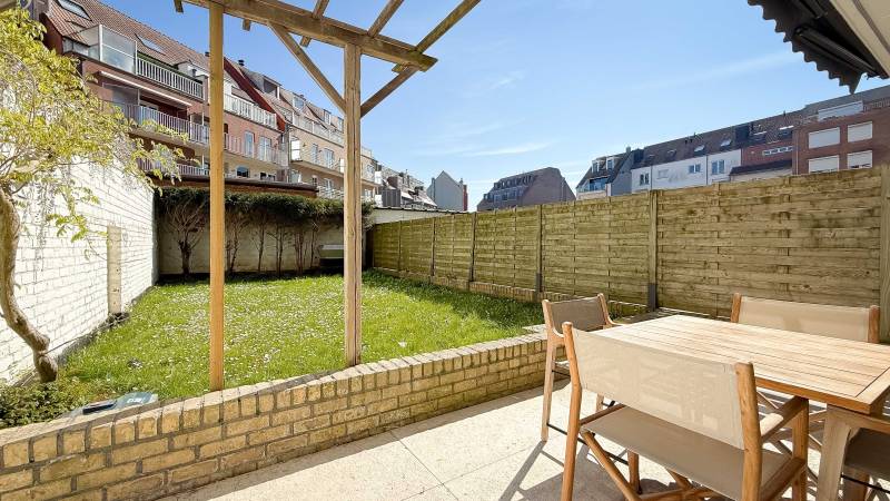 LOCATION Appartement 1 CH Knokke-Heist - REZ-DE-JARDIN / Meublé