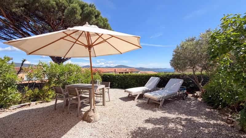 VENTE Appartement 2 CH Cogolin - Appartement avec jardin et vue mer