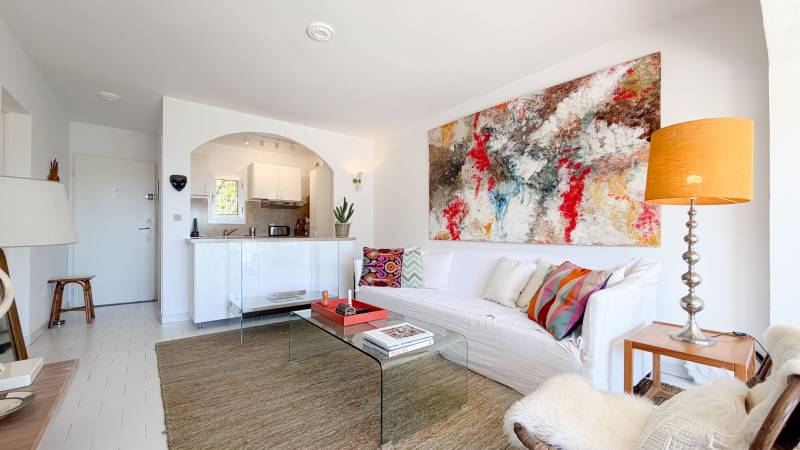 VENTE Appartement 2 CH Cogolin - Appartement avec jardin et vue mer