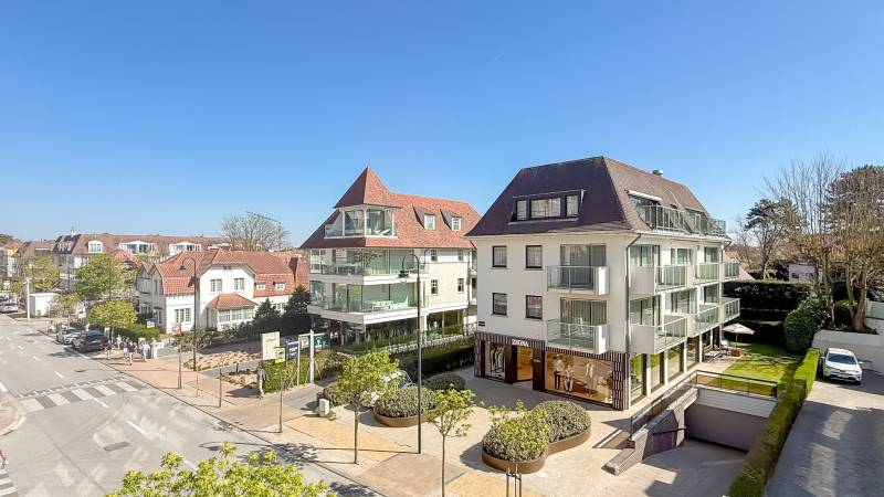 VENTE Appartement 2 CH Knokke-Zoute - KUSTLAAN / vue dégagée