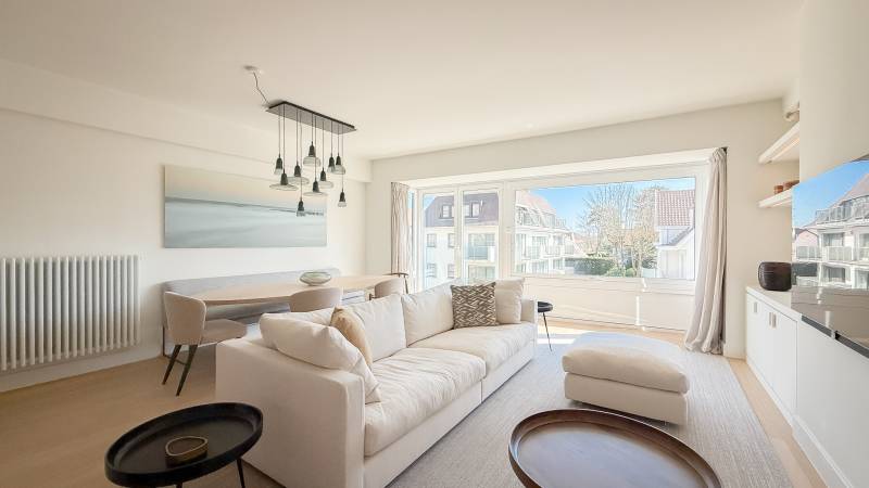 VENTE Appartement 2 CH Knokke-Zoute - KUSTLAAN / vue dégagée