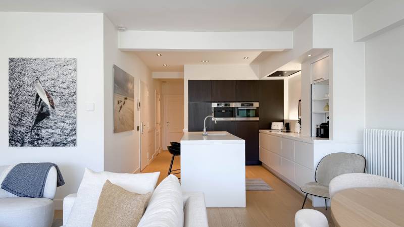 VENTE Appartement 2 CH Knokke-Zoute - KUSTLAAN / vue dégagée