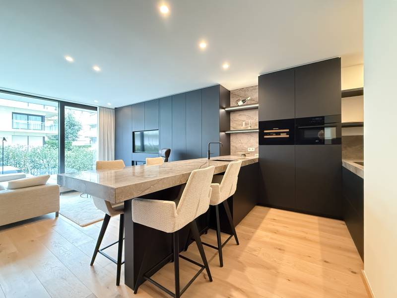 VENTE Appartement 2 CH Knokke-Heist - Vue mer de biais / Duinbergen