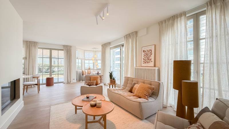 VENTE APPARTEMENT 3 CH Knokke-Heist - DUPLEX avec vue mer / DUINBERGEN