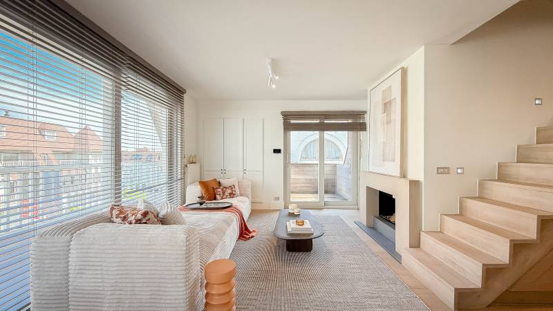 VENTE Appartement 3 CH Knokke-Heist - DUPLEX avec vue mer / DUINBERGEN