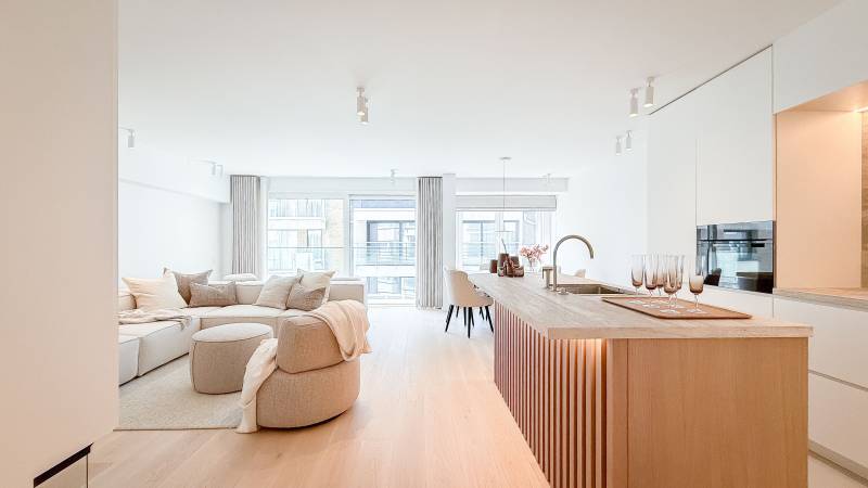 LOCATION Appartement 3 CH Knokke-Zoute - Rue latérale Digue / garage inclus!!