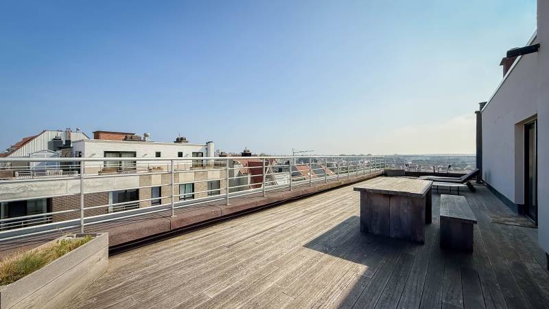 VENTE Appartement 1 CH Knokke-Heist - PENTHOUSE avec terrasse spectaculaire