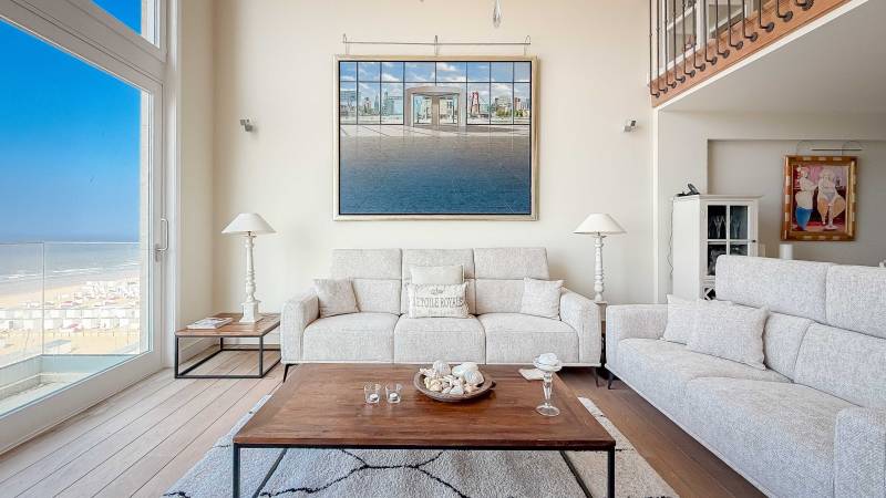 VENTE Appartement 3 CH Knokke-Zoute - Digue de mer / Mezzanine exclusif