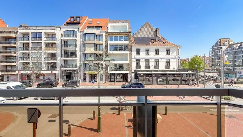 VENTE Appartement 3 CH Knokke-Heist - Appartement d'angle / grande terrasse / Av. Lippens