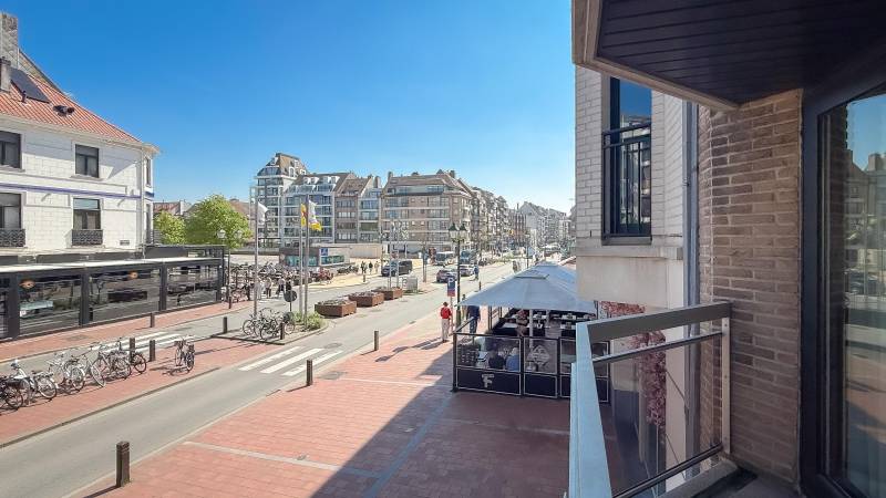 VENTE Appartement 3 CH Knokke-Heist - Appartement d'angle / grande terrasse / Av. Lippens
