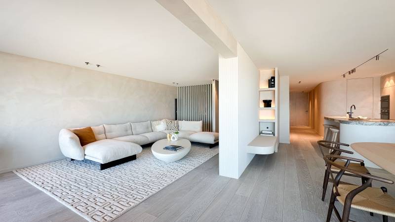 VENTE APPARTEMENT 3 CH Knokke-Zoute - Digue de mer / Vue mer imprenable!