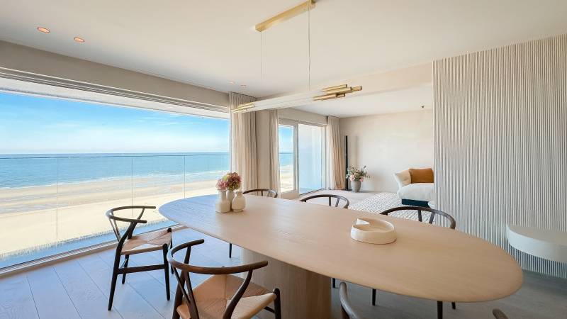 VENTE APPARTEMENT 3 CH Knokke-Zoute - Digue de mer / Vue mer imprenable!