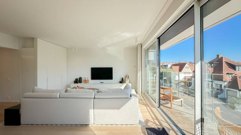 LOCATION Appartement 3 CH Knokke-Heist - Meublé / vue dégagée / terrasse ensoleillée!