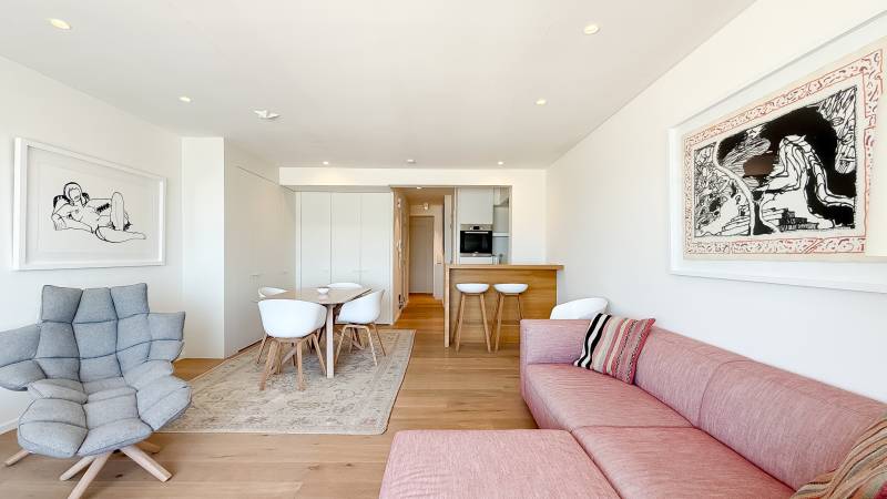 VENTE APPARTEMENT 2 CH Knokke-Heist - Digue de mer / vue mer frontale