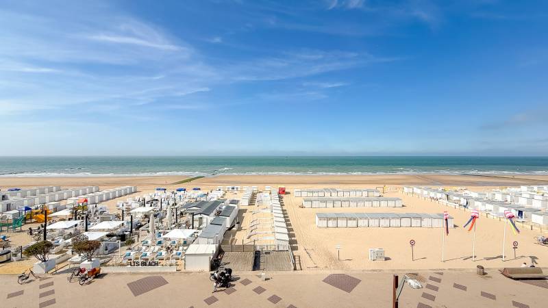 VENTE APPARTEMENT 2 CH Knokke-Heist - Digue de mer / vue mer frontale