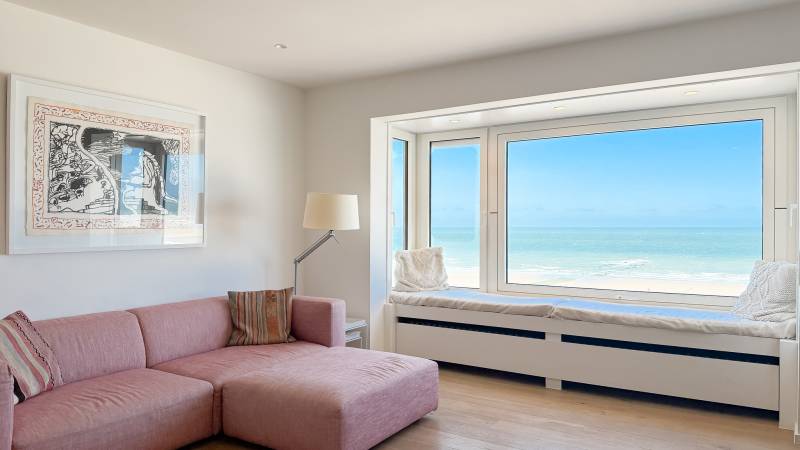 VENTE APPARTEMENT 2 CH Knokke-Heist - Digue de mer / vue mer frontale