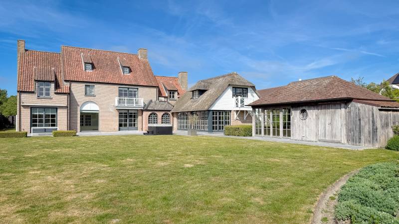 VENTE Villa 6 CH Knokke-Heist - Villa indépendante avec piscine intérieur