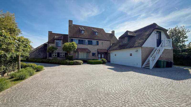 VENTE Villa 6 CH Knokke-Heist - Villa indépendante avec piscine intérieur