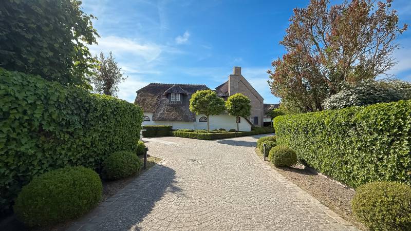 VENTE Villa 6 CH Knokke-Heist - Villa indépendante avec piscine intérieur