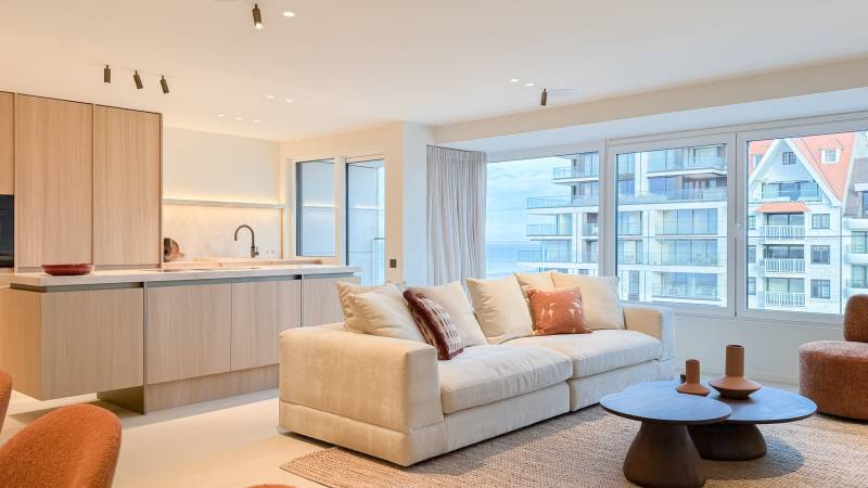 VENTE Appartement 3 CH Knokke-Zoute - La Place Albert / Vue mer